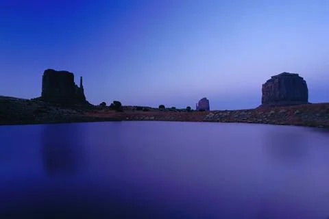 Lonely monument Stock Photos