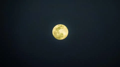 Lonely moon Stock Photos