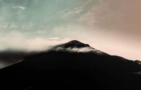 Lonely Mountain Foto stock