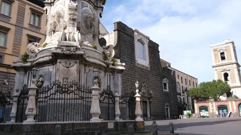 Lonely naples Stock Footage 129500971
