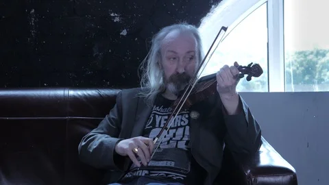 Lonely old man Stock Footage 111567742