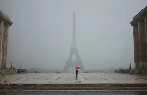 Lonely Paris Stock Photos