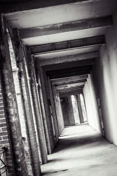 Lonely passage Stock Photos