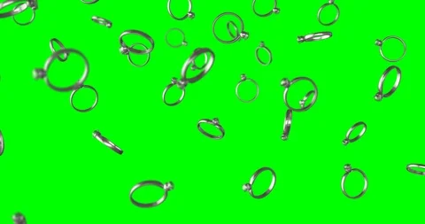 Lonely ring diamond Stock Footage 88535588