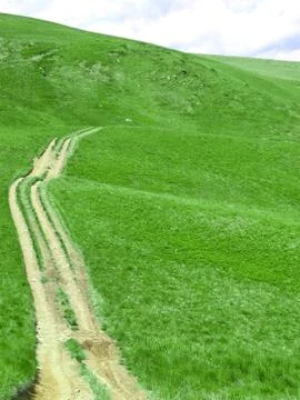 Lonely road Stock Photos