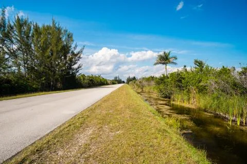 Lonely road Foto stock