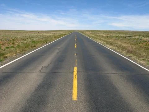 Lonely Road Stock Photos