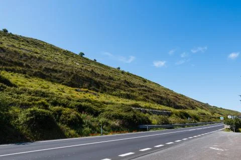 Lonely road Stock Photos