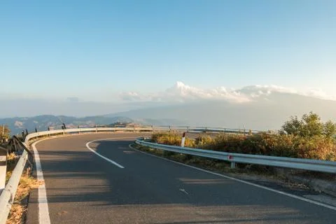 Lonely road Stock Photos