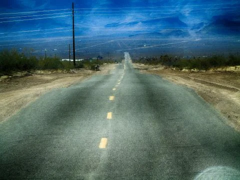The Lonely Road Stock Photos