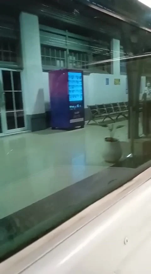 Lonely station Stock Footage 209722658