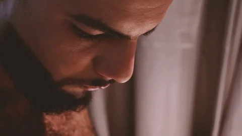 Lonely without her Video stock 93626108