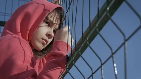 Lonely youth. Stock Footage 144509722