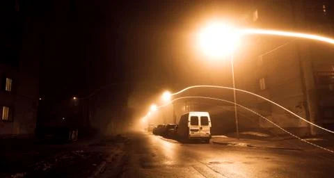 Lonelyness at night Foto stock