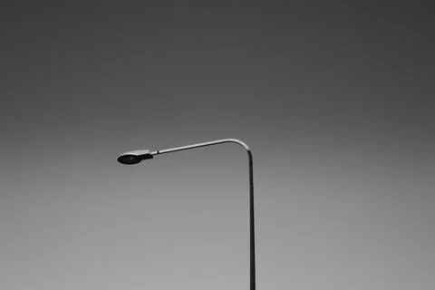 Lonesome lamp post Stock Photos