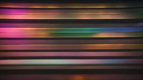 Long 3D stripes with changing color effect abstract background. Vídeos de archivo 273953409