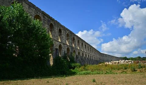 Long Aqueduct Stock Photos
