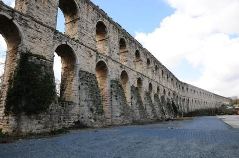Long Aqueduct Stock Photos