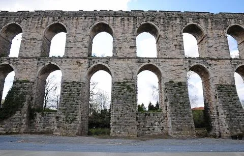Long Aqueduct Stock Photos