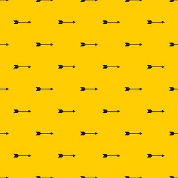 Long arrow pattern vector Stock Illustration