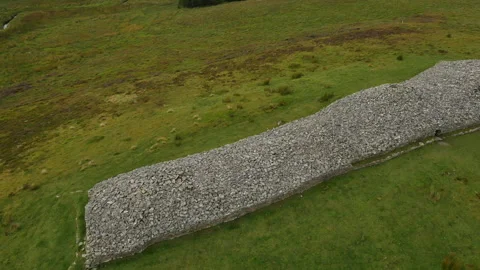 Long Barrow, Caithness Stock Footage 169244333