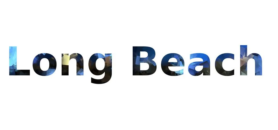 Long Beach Stock Illustration