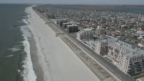 Long beach NYC Stock Footage 237363922