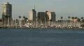 Long Beach Skyline and Marina HD Footage