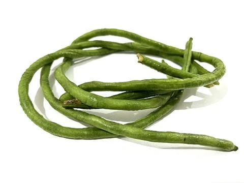 Long bean isolated on white background Stock Photos