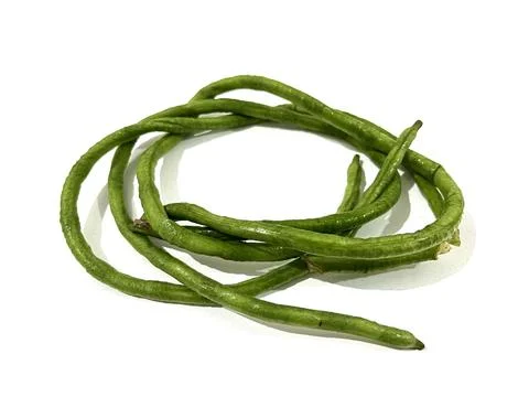 Long bean isolated on white background Stock Photos