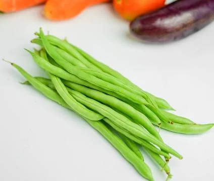 Long beans Foto stock