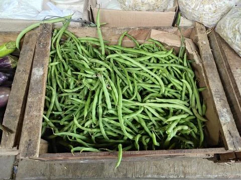Long beans Stock Photos