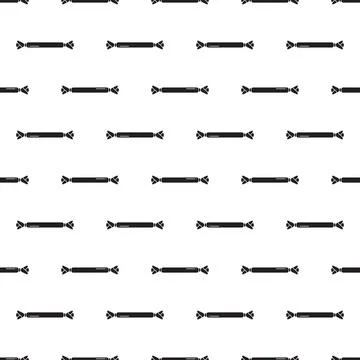 Long bonbon pattern seamless vector Stock Illustration