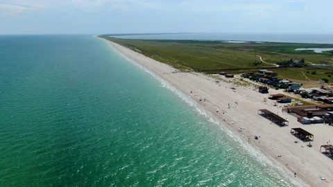Long braid in the sea Stock Footage 139558095
