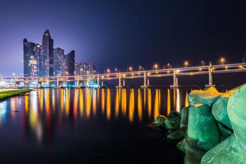 Long bridge Stock-Fotos