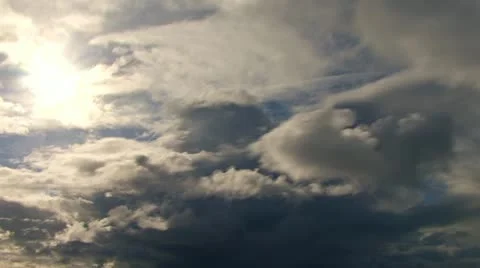 Long Cloud Sunset Ragnarok Vídeo Stock 11021814