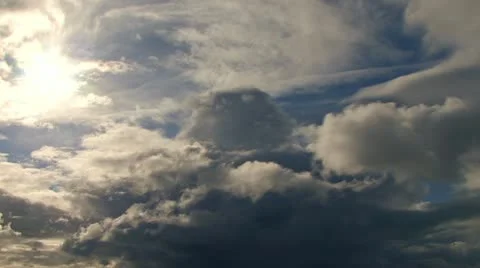 Long Cloud Sunset Ragnarok stage 2 Stock Footage 11021776