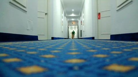 Long corridor Stock Footage 785852