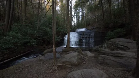 Long Creek Falls Stock Footage 194728904