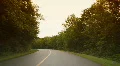 Long curving road. HD Footage