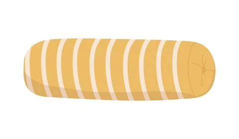 Long decorative pillow Illustration