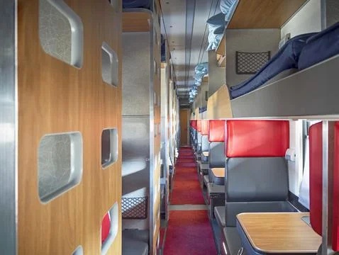 Long-distance train Stock Photos