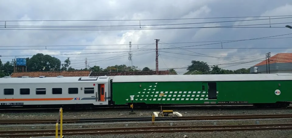 A Long-Distance Train Stock Photos