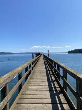 Long dock Stock Photos