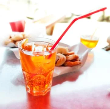 Long drink spritz Stock Photos