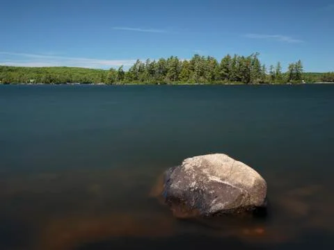 A long exposure Eagle Lake Stock Photos