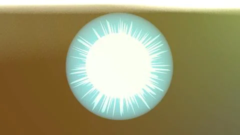 Long Exposure Flare Stock Illustration