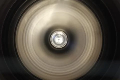 Long Exposure of the Inside of a Washing Machine Stock Photos