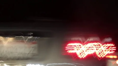 Long Exposure Night Time Lapse 2 Stock Footage 79029483