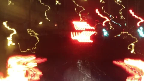 Long Exposure Night Time Lapse 3 Stock Footage 79029499